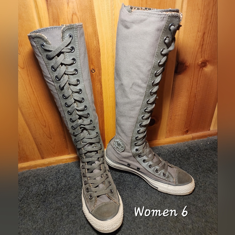 RARE Vintage Converse All Star XX-HI Knee High Women 6